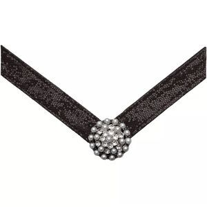 Switch Flops Lindsay Phillips Rachelle Strap BlackGrey Rhinestone Glitter Medium